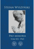 Pro memoria Tom 12 1965