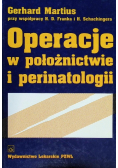 Operacje w położnictwie i perinatologii