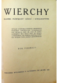 Wierchy rok pierwszy 1923 r.