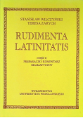 Rudimenta Latinatis Część 2