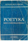 Poetyka wstęp do teorii dzieła literackiego