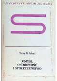Umysł osobowość i społeczeństwo