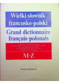 Wielki słownik francusko polski A -L