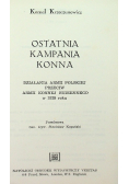 Ostatnia kampania konna