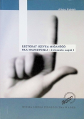Lektorat języka miganego dla nauczycieli Część 1