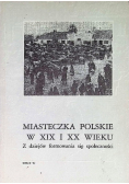 Miasteczka Polskie w XIX i XX wieku