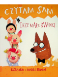Czytam sam Trzy małe świnki Książka z naklejkami