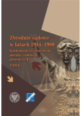 Zbrodnie sądowe w latach 19441989 Tom 2