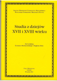 Studia z dziejów XVII i XVIII wieku