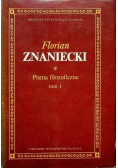 Pisma filozoficzne Tom 1