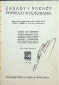 Zasady i nakazy dobrego wychowania, 1928 r.