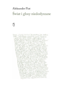 Świat i głosy niedosłyszane