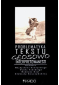Problematyka tekstu głosowo interpretowanego