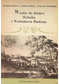 Wypisy do dziejów Rybnika i Wodzisławia Śląskiego