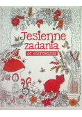 Jesienne zadania do kolorowania