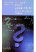 Jak pisać prace z psychologii