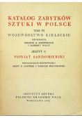 Katalog zabytków sztuki w Polsce Tom III Zeszyt 11