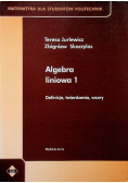 Algebra liniowa 1 Definicje twierdzenia wzory