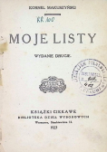Moje listy, 1923 r.