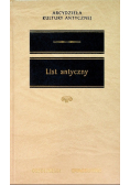 List antyczny