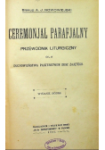 Ceremonjał parafialny 1931r.