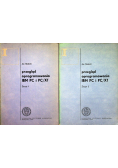 Przegląd oprogramowania IBM PC i PC XT Zeszyt I i II