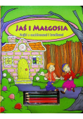 Jaś i Małgosia Bajki z szablonami i kredkami