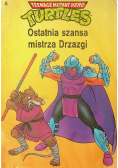 Turtles Ostatnia szansa mistrza Drzazgi 6
