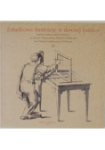 Zabytkowe ilustracje w dawnej książce