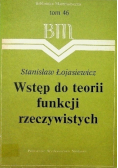 Wstęp do teorii funkcji rzeczywistych Tom 46