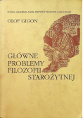 Główne problemy filozofii starożytnej