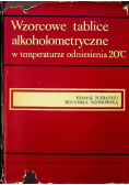 Wzorcowe tablice alkoholometryczne