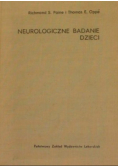 Neurologiczne badanie dzieci