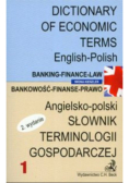 Słownik terminologii gospodarczej angielsko-polski, Część 1