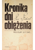 Kronika dni oblężenia