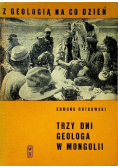 Trzy dni geologa  w Mongolii