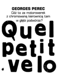 Cóż to za motorowerek z chromowaną kierownicą tam w głębi podwórza