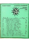 Kantyczki karmelitańskie Rękopis z XVIII wieku