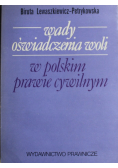 Wady oświadczenia woli w polskim prawie