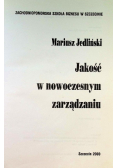 Jakość w nowoczesnym zarządzaniu