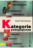 Kategorie pedagogiczne