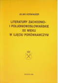 Literatury zachodnio i południowosłowiańskie
