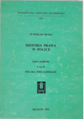 Historia prawa w Polsce Część II