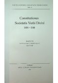 Constitutiones Societatis Verbi Divini