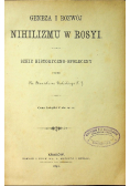Geneza i rozwój nihilizmu w Rosyi 1892 r.