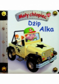 Mały chłopiec Dżip Alka