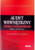 Audyt wewnętrzny. Teoria i zastosowanie