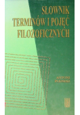 Słownik terminów i pojęć filozoficznych