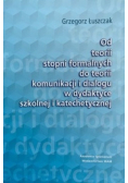 Od teorii stopni formalnych do teorii komunikacji i dialogu w dydaktyce szkolnej i katechetycznej