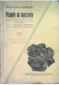 Pisanie na maszynie 1938r